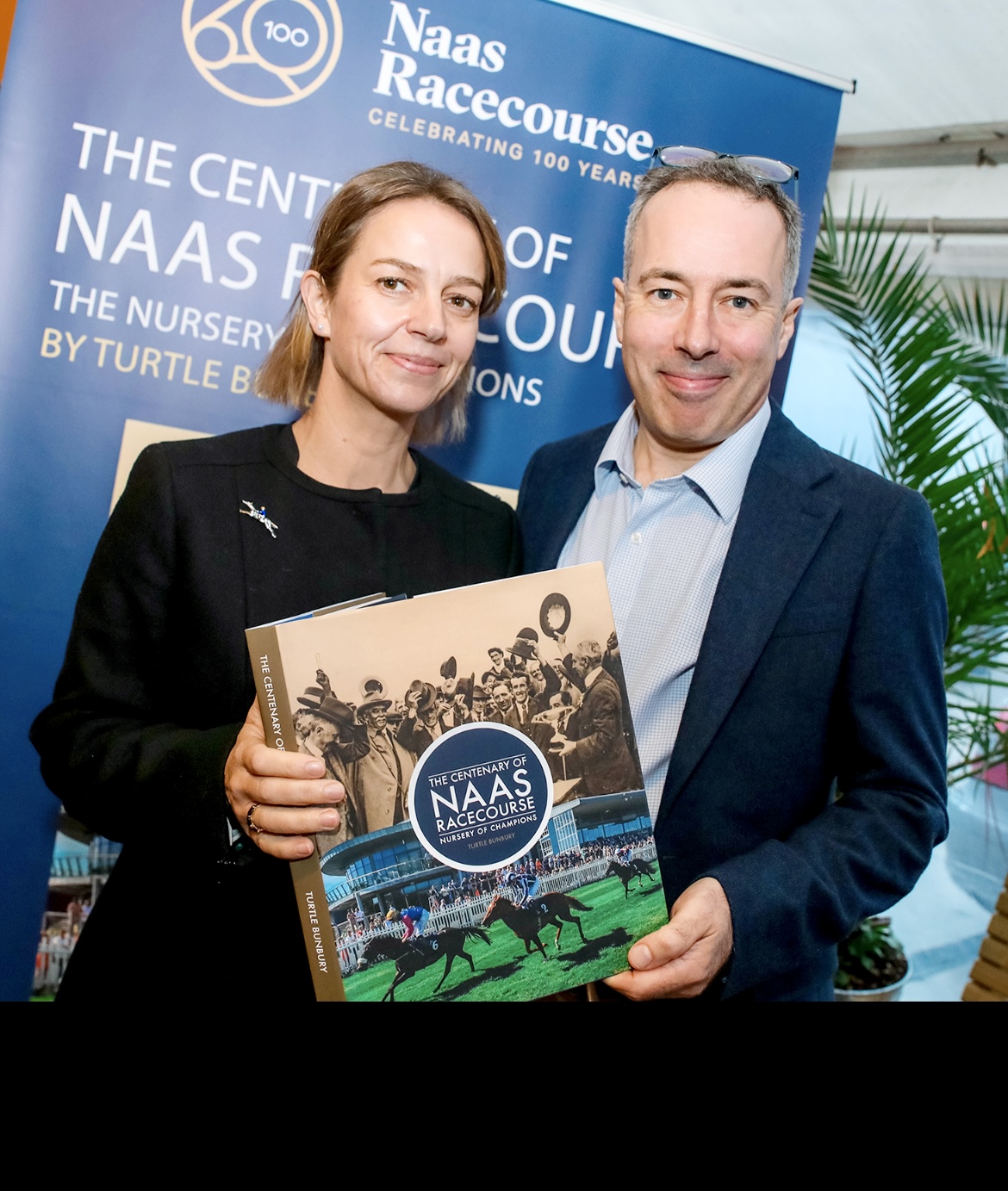 Ally and Turtle launch the Naas 100 book