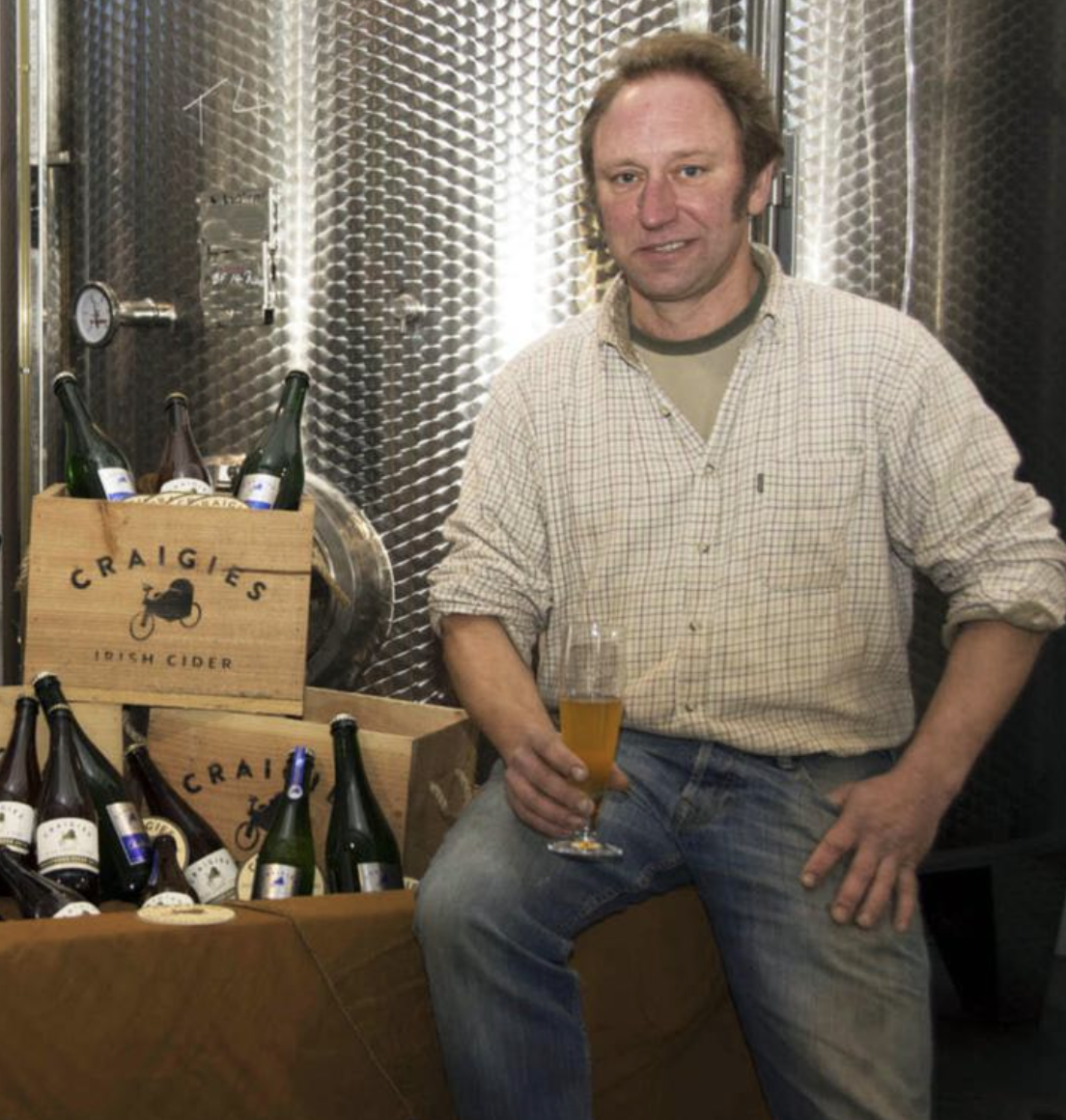 Angus Craigie has been home-brewing since he was a teenager. 