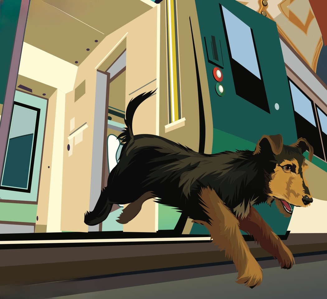 Hamish on the Loose. Illustration: Derry Dillon.