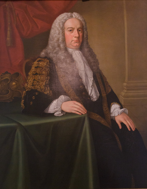 Henry Boyle, 1st Earl of Shannon, by Stephen Slaughter (Ballyfin)