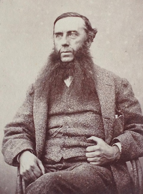 I believe this finely whiskered soul is Alexander Drew senior of Blairmore (1815–1899),
pictured in 1867.