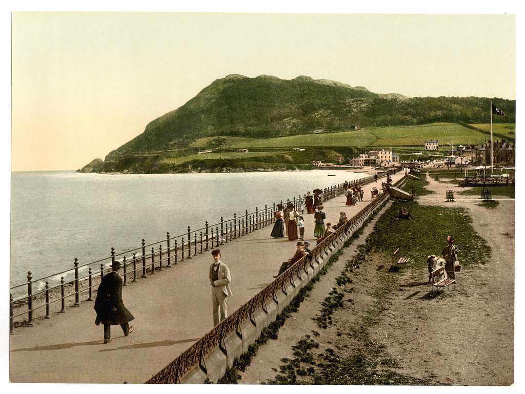 The promenade in Bray, County Wicklow.