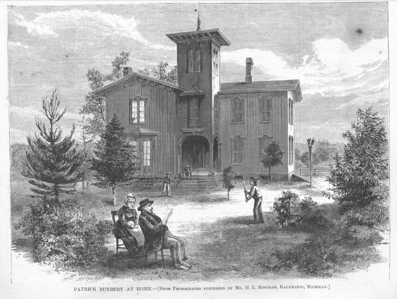 This image is from Harper's Weekly, Volume 17 on 5 April 1873, p. 269-270. The same paper also has a drawing of St. Augustine’s Church.