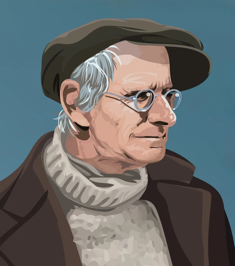 Sean O'Casey Sean O'Casey. Illustration: Derry Dillon.